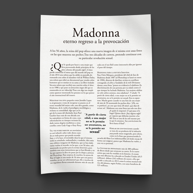 Madonna, eterno regreso a la provocación